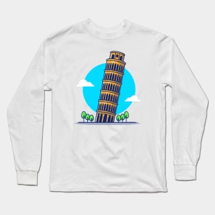 Tower Of Pisa Long Sleeve T-Shirt